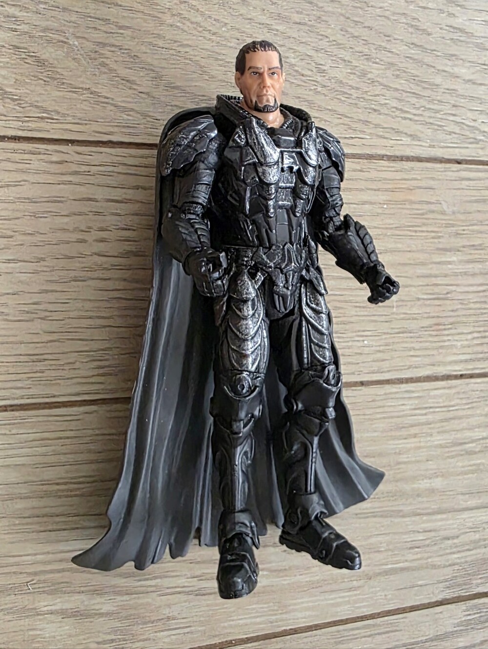 Superman Man of Steel General Zod Figure W/Kryptonian Armor Mattel DC  2013 B10